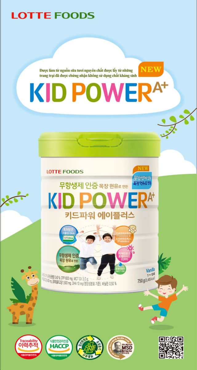 Sua Kid Power Han Quoc